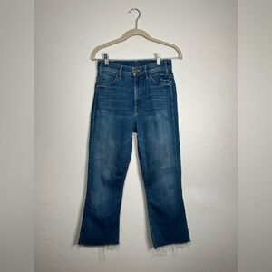 MOTHER The Hustler ankle fray wishful drinking jeans size 26
